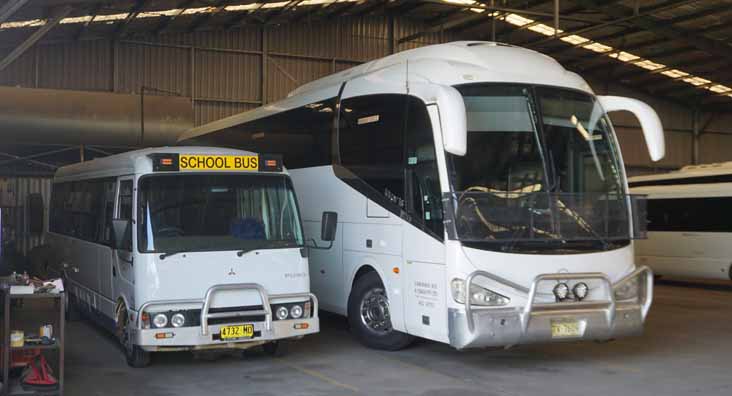 Inverell Cavanagh Fuso Rosa 14 & Mercedes O500RF Irizar i6 TV7609